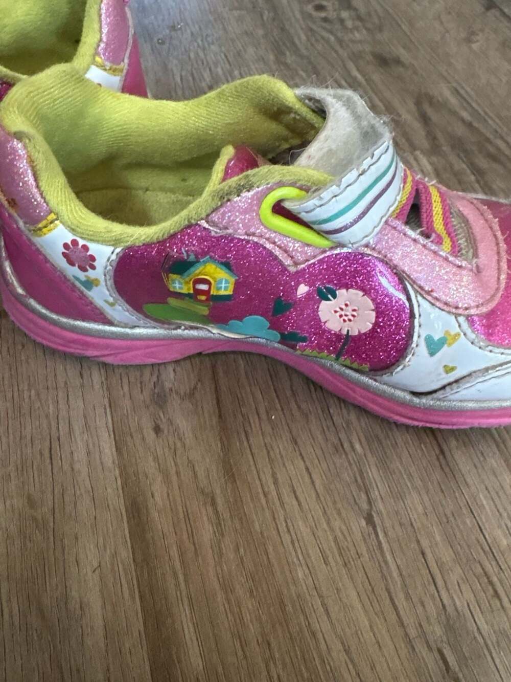 Vintage Disney Doc McStuffins Toddler Girls Athletic Sneakers - Picture 3 of 5